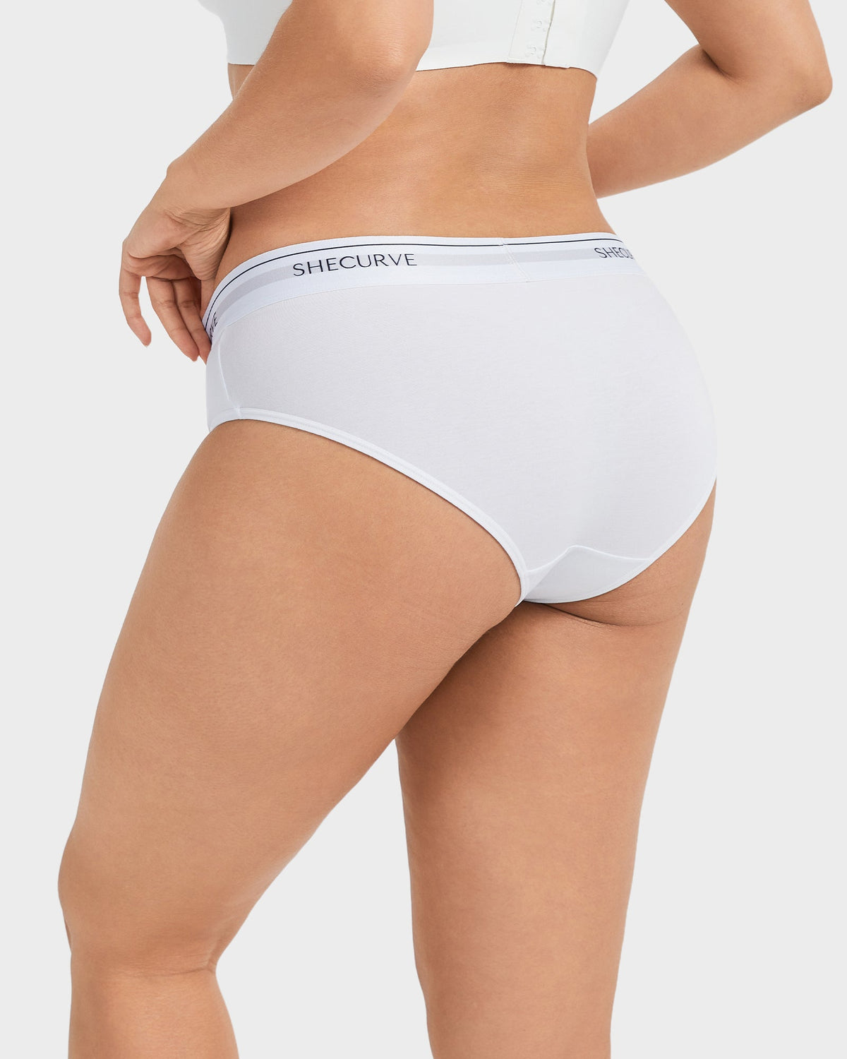 Soft Cotton Logo Waist Low-Rise Briefs (6 Pack)
