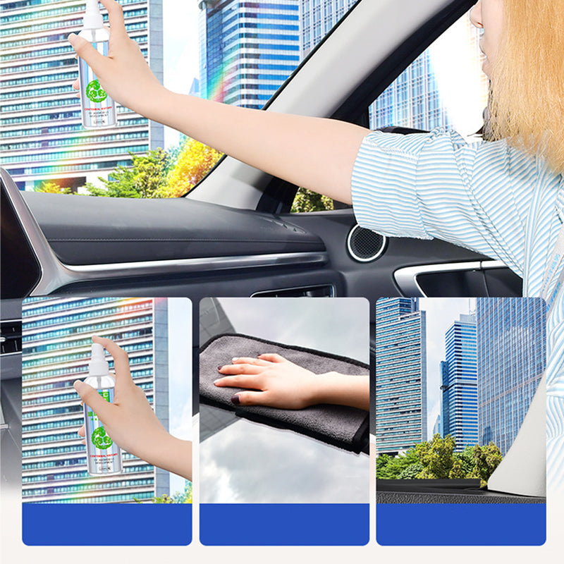 🚗 Auto Glas Regenabweiser & Anti-Beschlag Set - Erzeugt unsichtbare Schutzschicht für verbesserte Sicht bei allen Wetterbedingungen 🌧️🔮