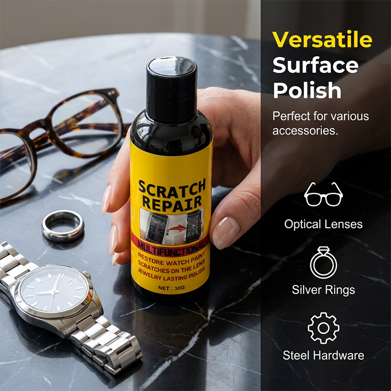 🏆Kauf 2 Erhalte 1 Gratis🎁Multifunktionale Kratzer-Reparaturpolitur – Funktioniert auf allen Autofarben 🚗✨🛡️🎨